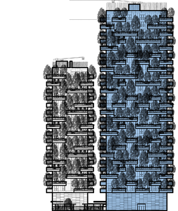 Bosco Verticale Torre E